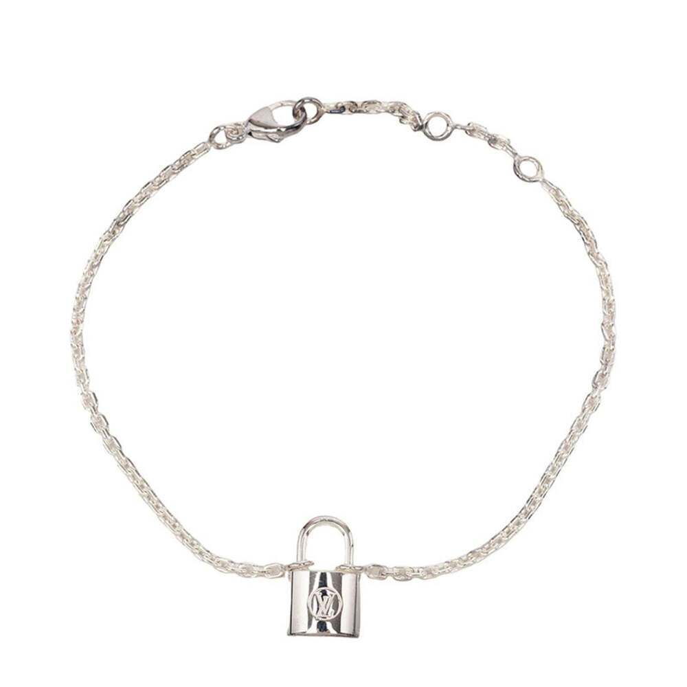 LOUIS VUITTON Silver Lockit Charm Bracelet - Picture 2 of 6
